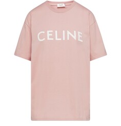 Хлопковая футболка Celine Celine