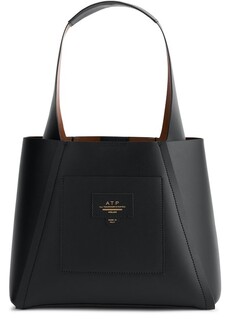 Черная большая сумка Sensano из кожи наппа Atp Atelier, черный