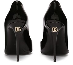 Лакированные туфли-лодочки Dolce &amp; Gabbana, черный
