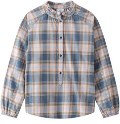 Легкая блузка в клетку Woolrich