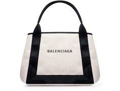 Маленькая большая сумка темно-синего цвета Balenciaga