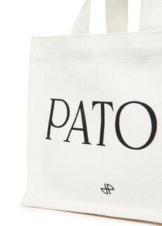 Маленькая сумка-тоут Patou Patou, бежевый