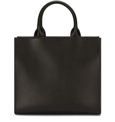 Маленькая сумка-шоппер DG Daily из телячьей кожи. Dolce &amp; Gabbana, черный