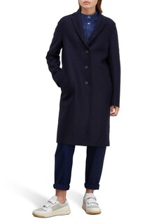 Пальто из валяной шерсти Harris Wharf London, темно-синий