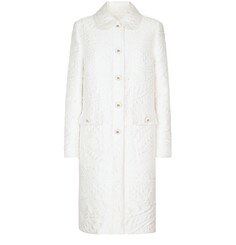 Пальто из парчи с пуговицами DG Dolce &amp; Gabbana