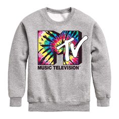 Толстовка с рисунком тай-дай и логотипом MTV для мальчиков 8–20 лет Licensed Character
