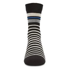 Полосатые носки для мальчиков из смесового хлопка MeMoi, синий