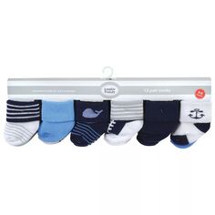 Махровые носки Luvable Friends Infant Boy для новорожденных и малышей, Кит Luvable Friends