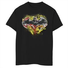 Футболка с логотипом DC Fandome Batman Paint для мальчиков 8–20 лет DC Comics