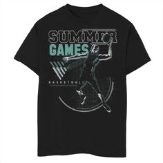 Баскетбольная футболка с рисунком Fifth Sun Summer Games для мальчиков 8–20 лет Fifth Sun