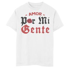 Стильная футболка с надписью Gonzales Amor Por Mi Gente для мальчиков Licensed Character