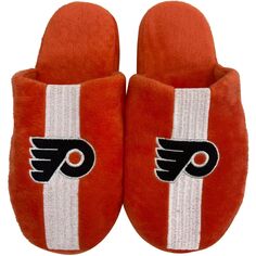 Молодежные тапочки в полоску FOCO Philadelphia Flyers Team Unbranded