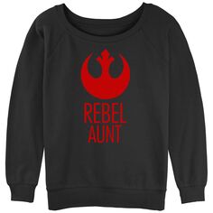 Пуловер с напуском из махровой ткани с логотипом Star Wars Rebel для юниоров Licensed Character