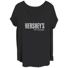 Детская футболка больших размеров с логотипом Hershey&apos;s Milk Chocolate и графическим рисунком Hershey&apos;s Hershey's