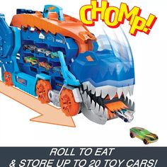 Mattel Hot Wheels T-Rex с гоночным треком City Ultimate Hauler Mattel