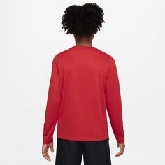 Топ Nike Dri-FIT с длинными рукавами для мальчиков 8–20 лет Nike