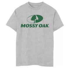 Футболка с логотипом из дуба мшистый для мальчиков 8–20 лет Mossy Oak