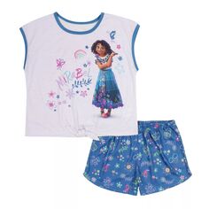 Пижамный комплект Disney&apos;s Encanto для девочек 4–10 лет Licensed Character
