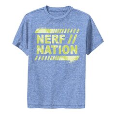 Футболка Nerf Nation с неоновыми брызгами для мальчиков 8–20 лет Nerf