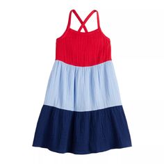 Многоярусное платье SO к празднику 4 июля для девочек 6–20 лет стандартного и большого размера SO
