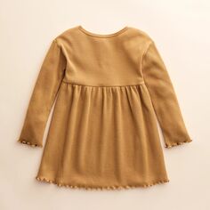 Платье в горошек с длинными рукавами Little Co. от Lauren Conrad для девочек и малышей Little Co. by Lauren Conrad
