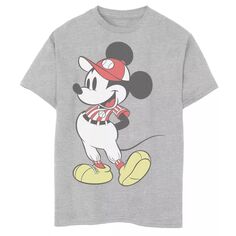 Бейсбольная футболка с рисунком Микки Мауса Disney для мальчиков 8–20 лет Disney