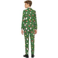 Рождественский костюм OppoSuits Santaboss для мальчиков 10–16 лет OppoSuits