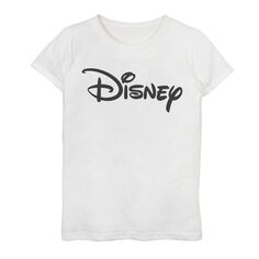 Базовая футболка с логотипом Disney для девочек 7–16 лет и графическим рисунком Disney