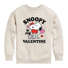 Флисовый свитшот Peanuts Snoopy Valentine для мальчиков 8–20 лет Licensed Character