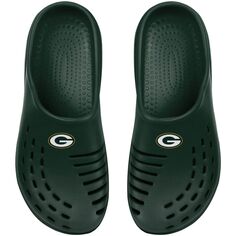 Молодежные сабо FOCO Green Green Bay Packers Sunny Day Unbranded