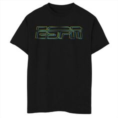 Футболка с логотипом ESPN Neon Lines и графическим рисунком для мальчиков 8–20 лет Licensed Character
