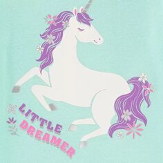 Пижамный комплект Carter&apos;s Unicorn для малышей (верх и низ) Carter&apos;s Carters