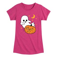 Осенняя футболка с рисунком тыквы и призраков для девочек 7–16 лет Licensed Character