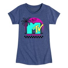 Пляжная футболка MTV для девочек 7–16 лет Licensed Character