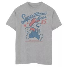 Футболка с изображением винтажных звезд Nintendo Super Mario Bros &apos;85 для мальчиков 8–20 лет Licensed Character