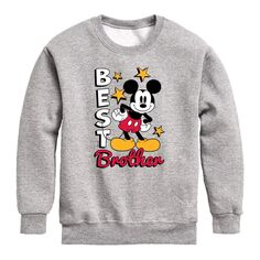 Флисовый свитшот Disney&apos;s Boys 8-20 Best Brother Licensed Character