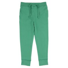 Детские брюки Leveret на шнурке, классические однотонные Leveret, зеленый