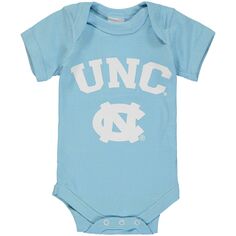 Боди Infant Carolina синего цвета North Carolina Tar Heels Arch &amp; Logo Unbranded
