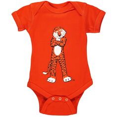 Боди с большим логотипом Infant Orange Auburn Tigers Unbranded