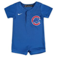 Официальный комбинезон из джерси Nike Royal Chicago Cubs для новорожденных и младенцев Nike