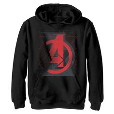 Флисовый пуловер с логотипом Marvel Black Widow для мальчиков 8–20 лет Marvel