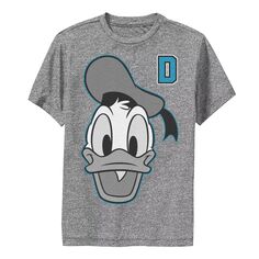 Футболка с надписью Disney&apos;s Donald Duck для мальчиков 8–20 лет и графическим рисунком Disney