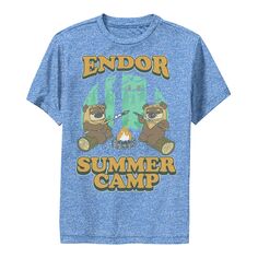 Футболка с рисунком «Летний лагерь Эндор» для мальчиков 8–20 лет Star Wars