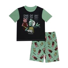 Пижамный комплект из топа и шорт Piggy для мальчиков 4–10 лет Licensed Character