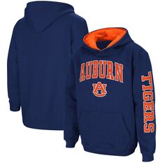 Темно-синий пуловер с капюшоном Youth Colosseum Auburn Tigers 2-Hit Team Colosseum