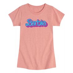 Летняя футболка с графическим логотипом Barbie для девочек 7–16 лет Barbie