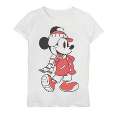 Зимняя футболка с Микки Маусом для девочек 7–16 лет Licensed Character