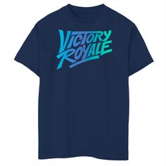 Футболка Fortnite Victory Royale с графическим логотипом и градиентом для мальчиков 8–20 лет Licensed Character