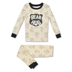 Пижамный комплект с верхом и низом 2 Dream Bear Hug для мальчиков 2–10 лет Licensed Character