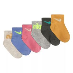 Набор из 6 пар носков Nike для детей и малышей с первого дня для всех Nike